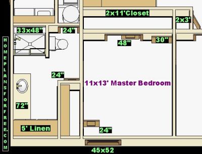 Master Kitchens  Baths on Master Bedrooms 11x13 Ideas Design With Master Bath Layout And Two