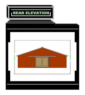 36 gable barn wall elevation plan 36 x60 gable horse barn plans back 