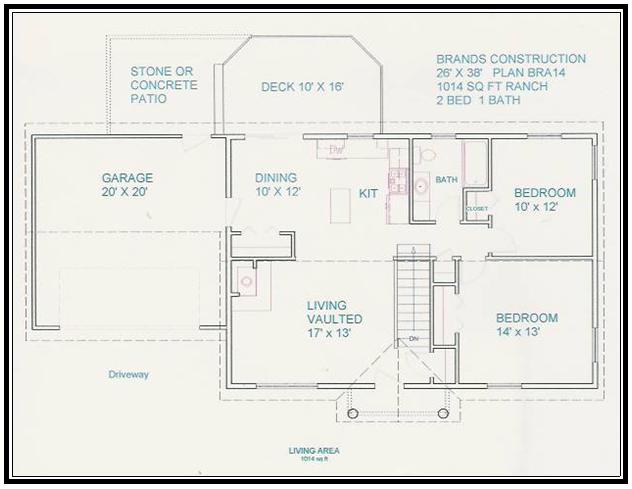 1200 Sq Ft. House Plans